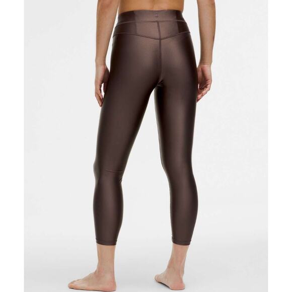 (6) NWT $118 Lululemon Satin Shine High-Rise Tight 25" Espresso - Picture 1 of 6